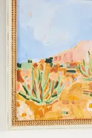 Desert Cactus Flowers Wall Art