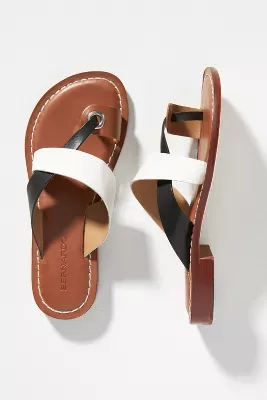 Bernardo Tia Cross-Strap Sandals