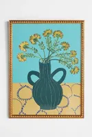 Green Vase Wall Art