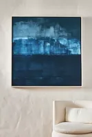 Transitioning in Blue Wall Art