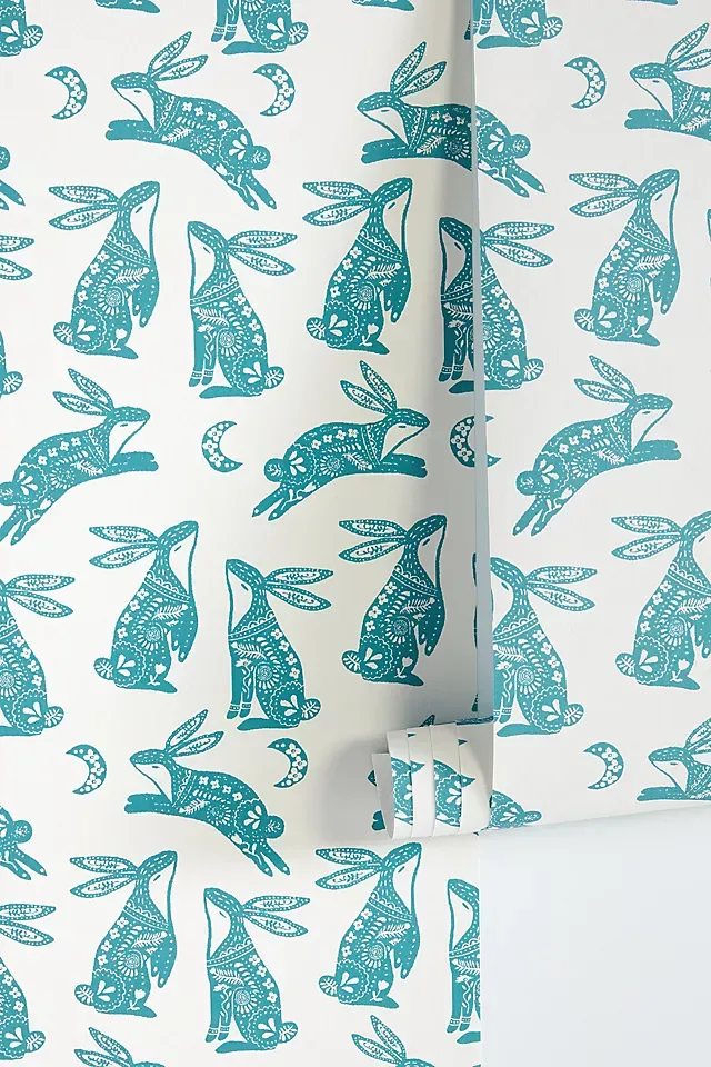 Roller Rabbit Charlie Toil Wallpaper