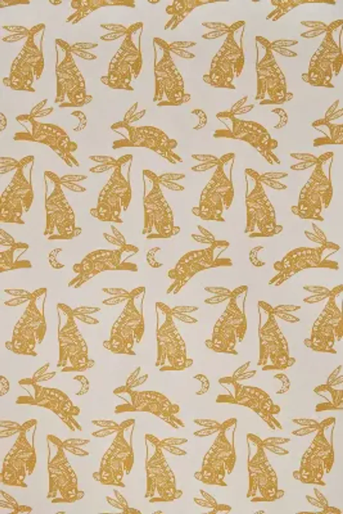 Roller Rabbit Batik Bunny Wallpaper