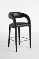 Leather Hagen Counter Stool