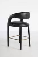 Leather Hagen Counter Stool