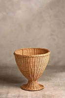 Rattan Urn