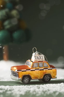 Vintage Taxi Ornament