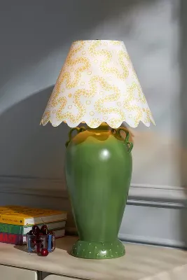 Matilda Goad & Co. Scalloped Table Lamp