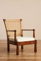 Amber Lewis for Anthropologie Bouclé Accent Chair