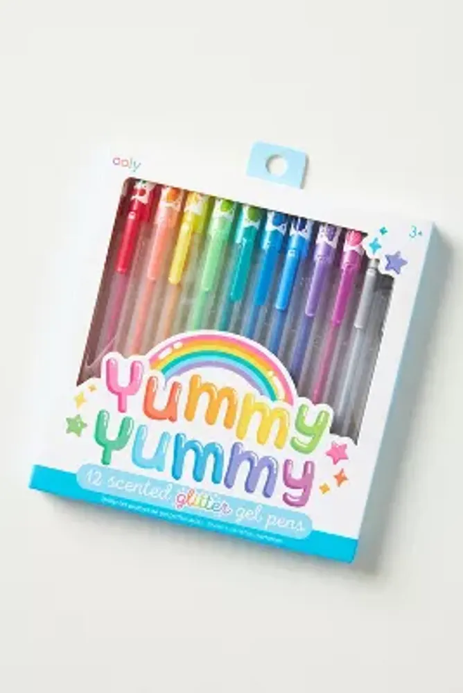 Yummy Scented Glitter Gel Pens