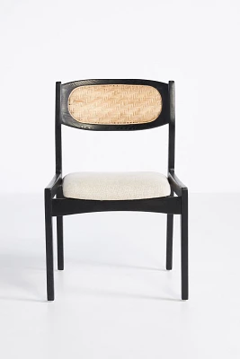 Zoey Caned Armless Dining Chair