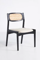 Zoey Caned Armless Dining Chair