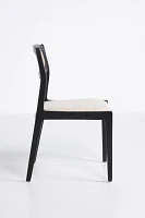 Zoey Caned Armless Dining Chair