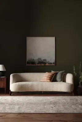 Amber Lewis for Anthropologie Bouclé Sofa