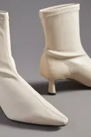 Angel Alarcon Pointed-Toe Kitten-Heel Boots