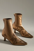Angel Alarcon Pointed-Toe Kitten-Heel Boots