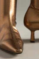 Angel Alarcon Pointed-Toe Kitten-Heel Boots
