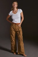 Pilcro Slim Scoop-Neck Tee