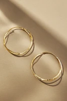 Twisted Hoop Earrings