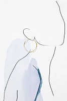 Twisted Hoop Earrings