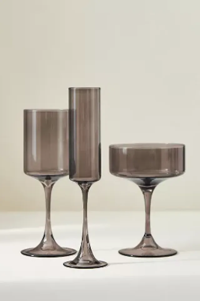 Morgan Stemless Wine Glasses, Set of 4
