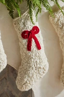 Chunky Knit Holiday Icon Stocking