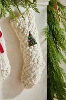 Chunky Knit Holiday Icon Stocking