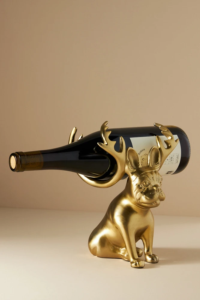 Frenchie Wine Bottle Holder