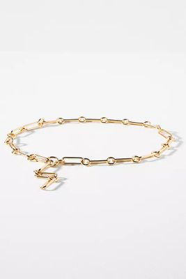 Chain Loop Belt By Anthropologie Gold