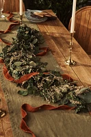 Preserved Eucalyptus + Flax Garland