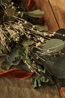 Preserved Eucalyptus + Flax Garland