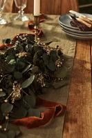 Preserved Eucalyptus + Flax Garland