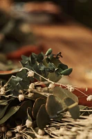 Preserved Eucalyptus + Flax Garland