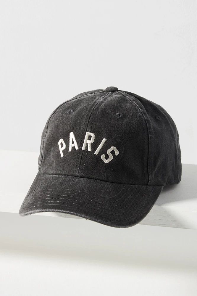 The Wanderlust Paris Baseball Cap