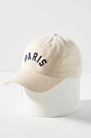 The Wanderlust Paris Baseball Cap