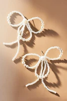 Pearl Bow Earrings