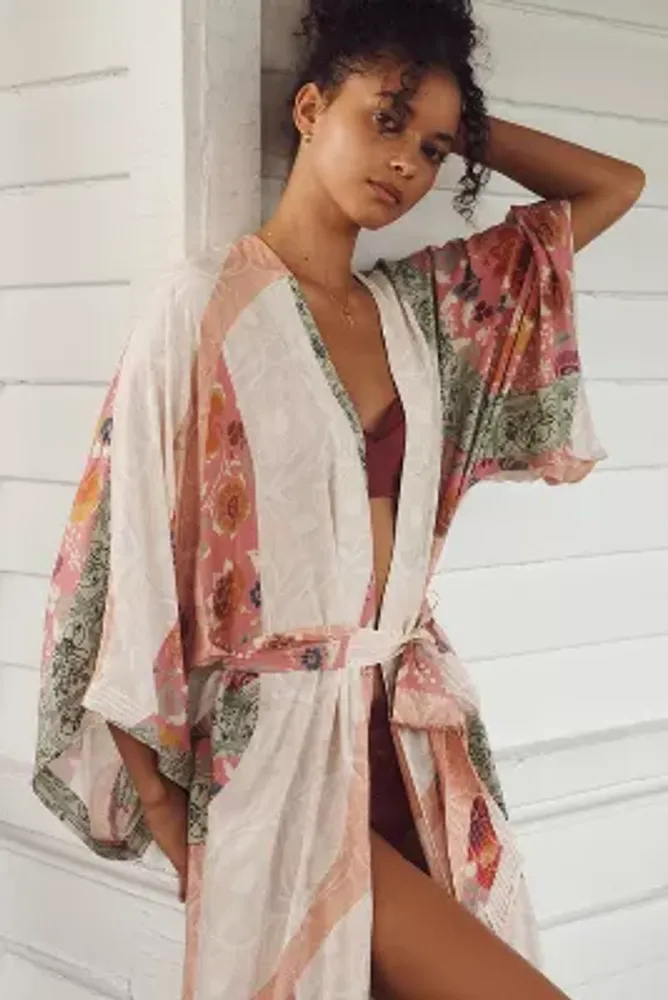 By Anthropologie Long Sleeve Kimono