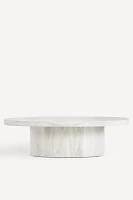 Swirled Drum Reclaimed Oval Dining Table