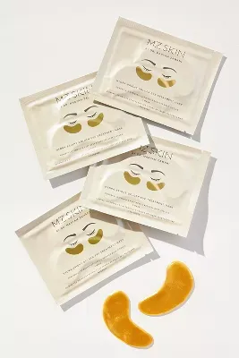 Hydra-Bright Golden Eye Treatment Mask, Set of 5