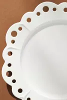 Eyelet Dinner Plates, Set of 4