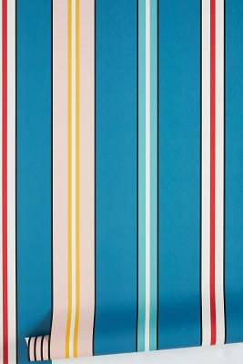 Ottoline Sporty Stripes Wallpaper