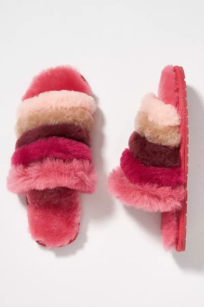 EMU Australia Mannikin Adjustable Strap Slippers By Pink