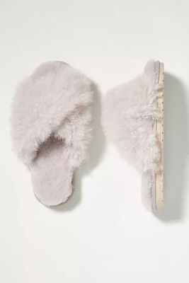 EMU Australia Mayberry Teddy Slippers By Pink