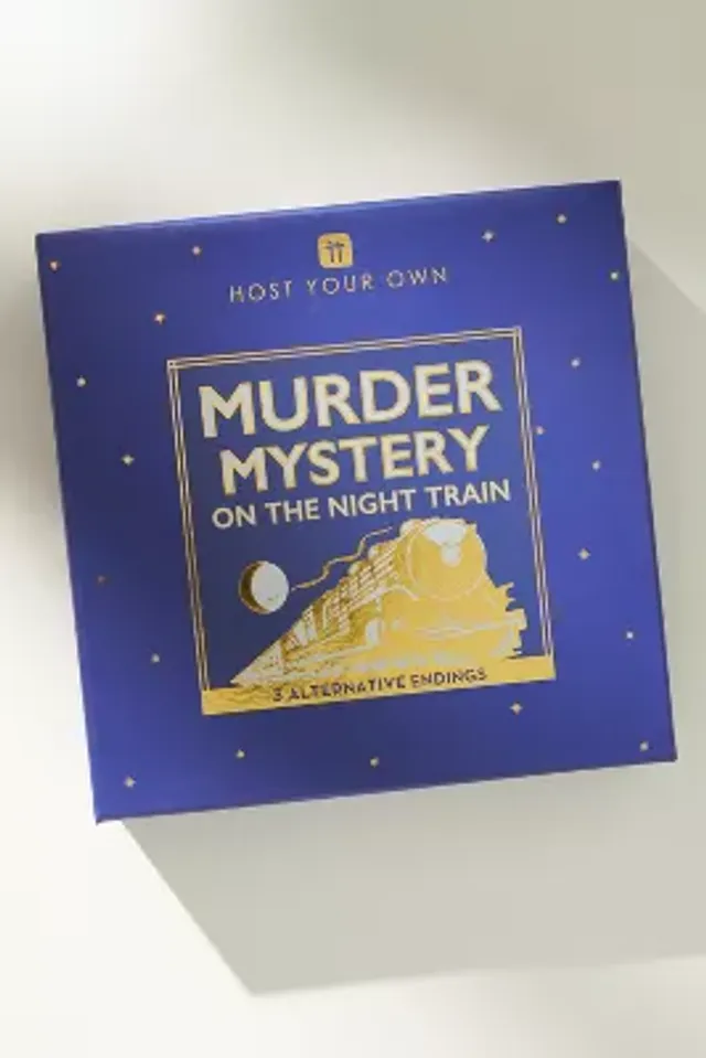 Host Your Own Murder Mystery on the Night Train Game by Talking