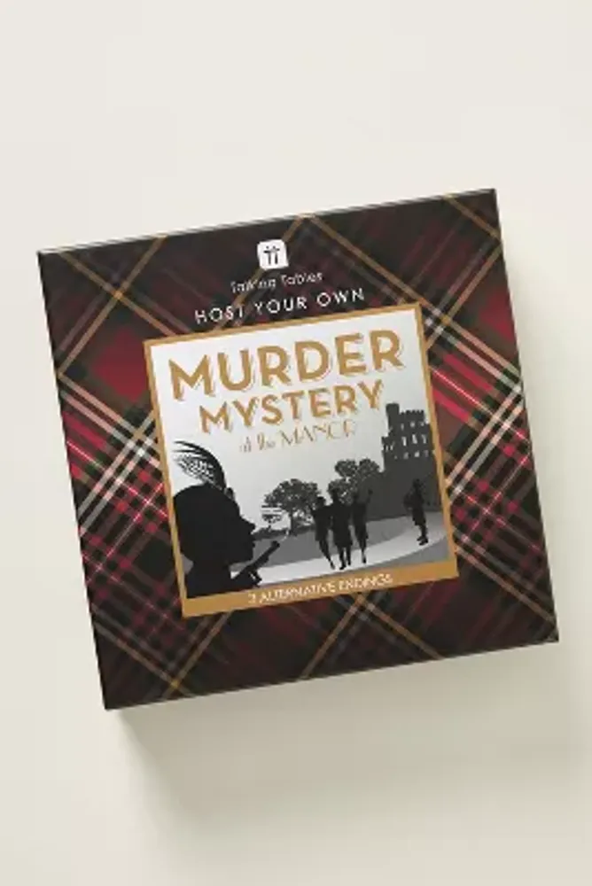 Host Your Own Murder Mystery Game Kit
