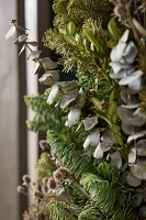 Preserved Fir, Boxwood + Eucalyptus Wreath