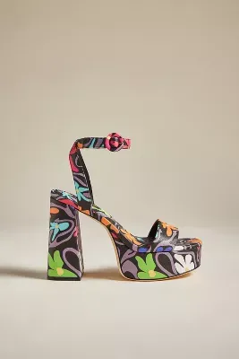 Larroudé Olly Flower Heels