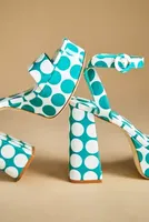 Larroudé Dolly Polka Dot Heels