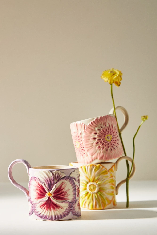 Lilypad Floral Mug