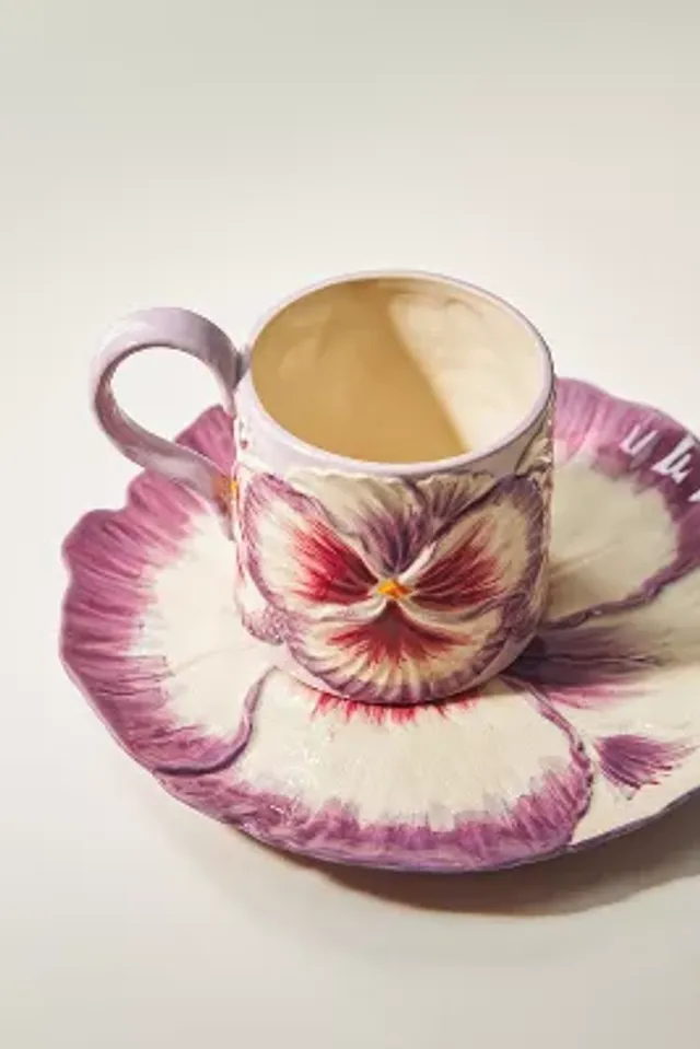 Lilypad Teacup and Saucer Set