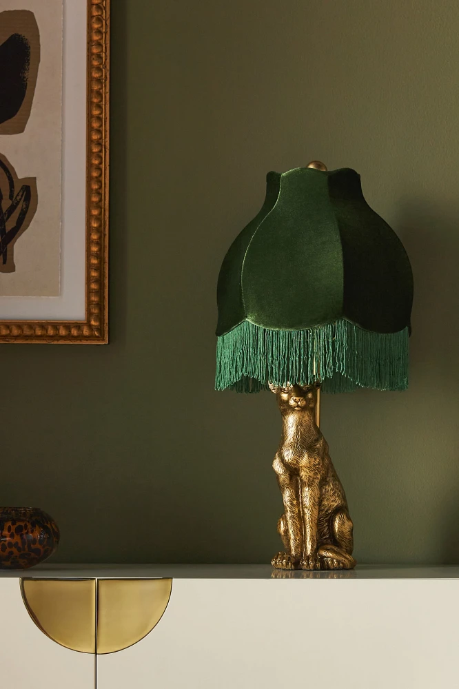 Leopard Table Lamp